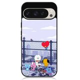 BTS BT21 Cute Rooftop Google Pixel 9 Pro XL Case OV4270