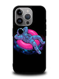 Astro Relax In Space iPhone 14 Pro Case QC3895