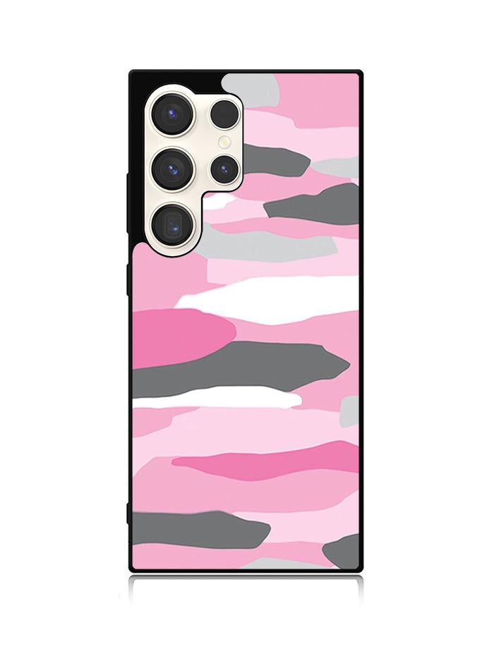 Pink Camo Samsung Galaxy S23 Ultra 5G Case QC2911