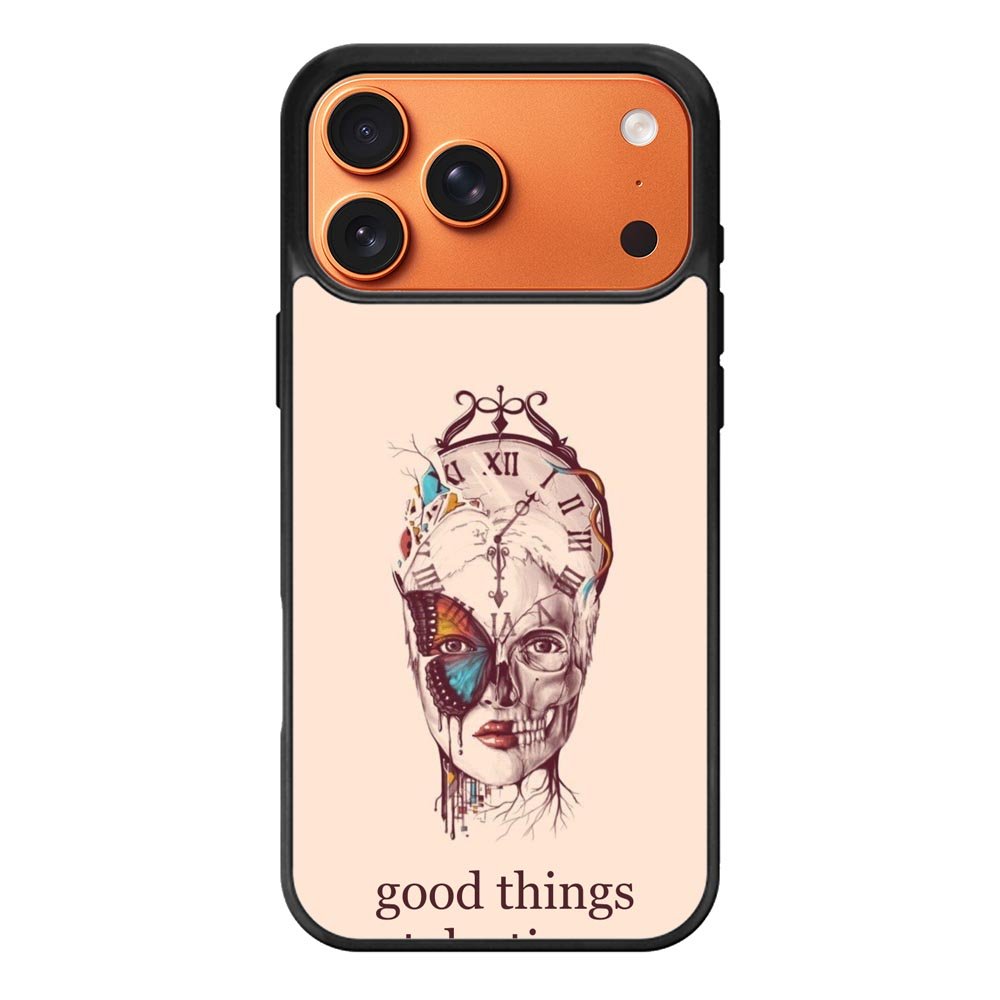 Good Things Take Time iPhone 17 Pro Max Case OV8299