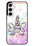 Cute Unicorn Sparkling Samsung Galaxy A55 5G Case