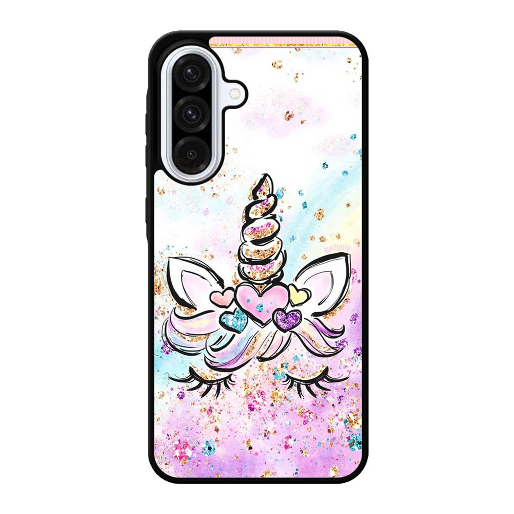 Cute Unicorn Sparkling Samsung Galaxy A56 Case OV2966