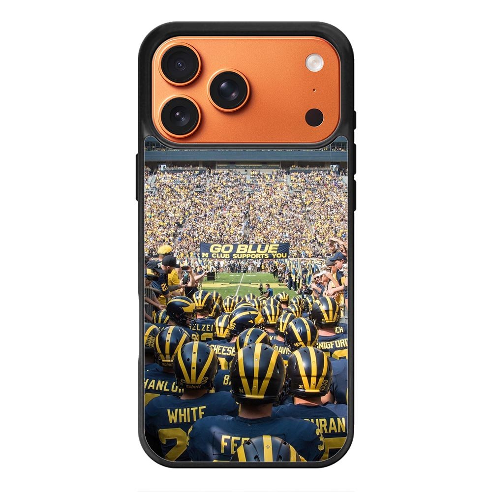 michigan wolverines 10th iPhone 17 Pro Case
