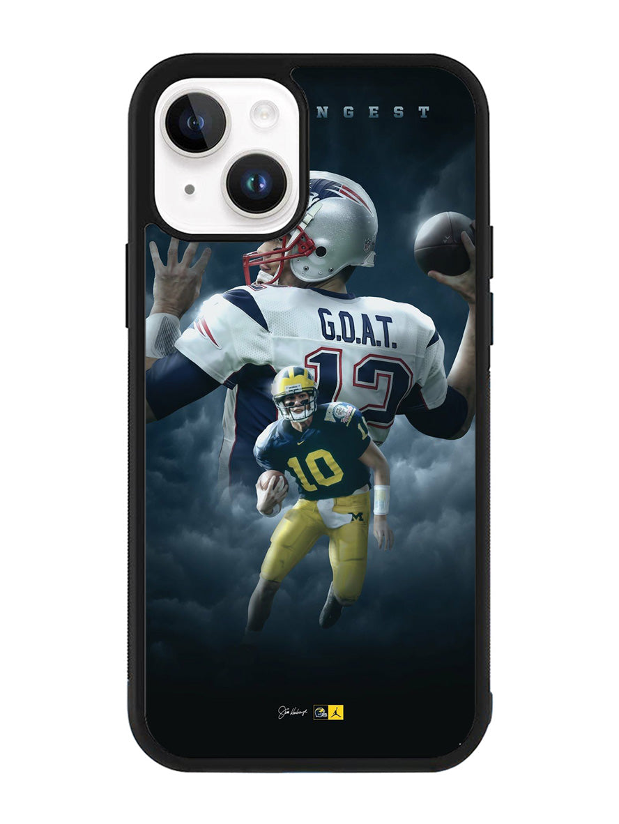 Tom brady the goat Michigan This Is Michigan iPhone 14 Case QC2172