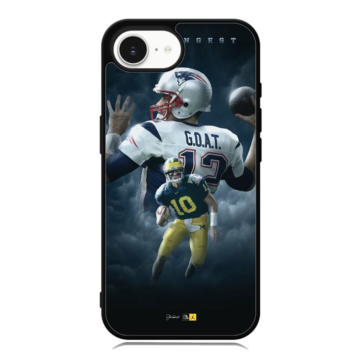 Tom brady the goat Michigan This Is Michigan iPhone 16e Case OV2172