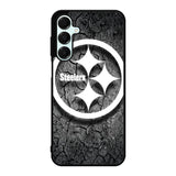 Steelers black and white Samsung Galaxy A16 Case OV6899