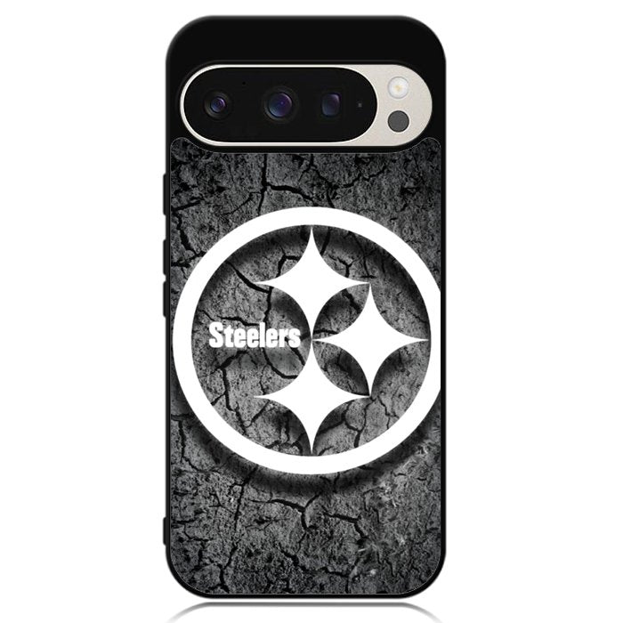 Steelers black and white Google Pixel 9 Pro XL Case OV6899