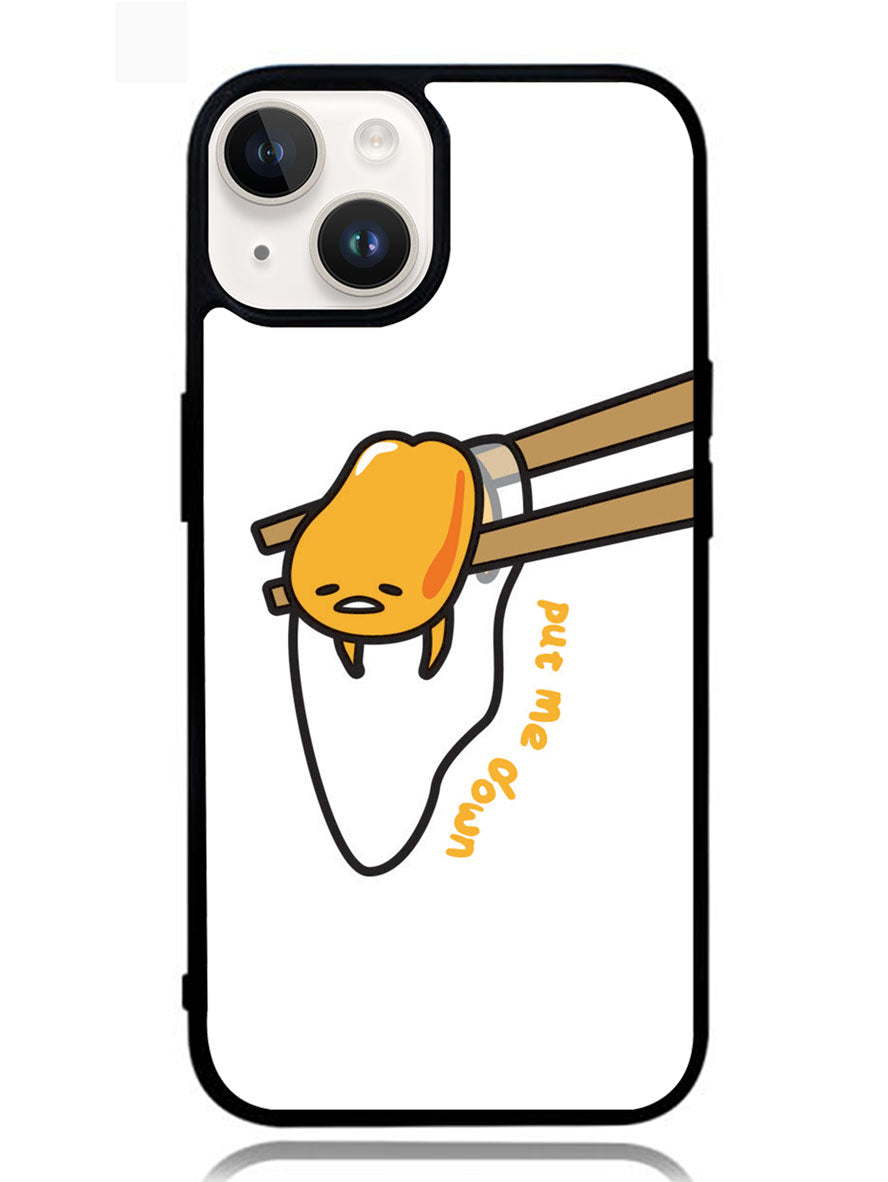 Put Me Down Gudetama iPhone 14 Case OV6932
