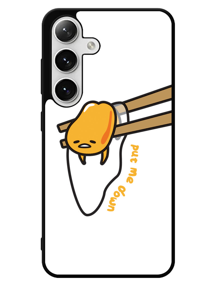Put Me Down Gudetama Samsung Galaxy S24 5G Case