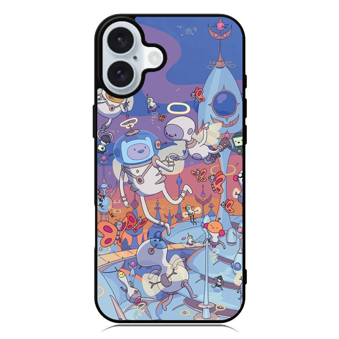 Adventure Time Under Water iPhone 16 Plus Case QC3757