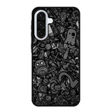 Doodle Grey Cool Samsung Galaxy A56 5G Case OV7100