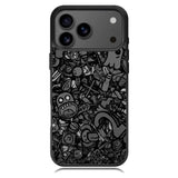 Doodle Grey Cool Samsung Galaxy S26 Ultra Case OV7100