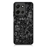 Doodle Grey Cool Motorola Moto G 5G 2025 Case OV7100