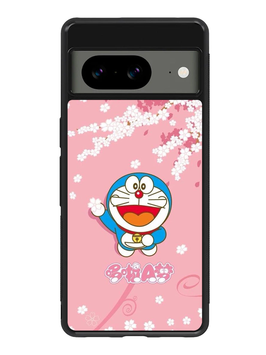Doraemon Pink Sakura Summer Google Pixel 8 Case QC7092