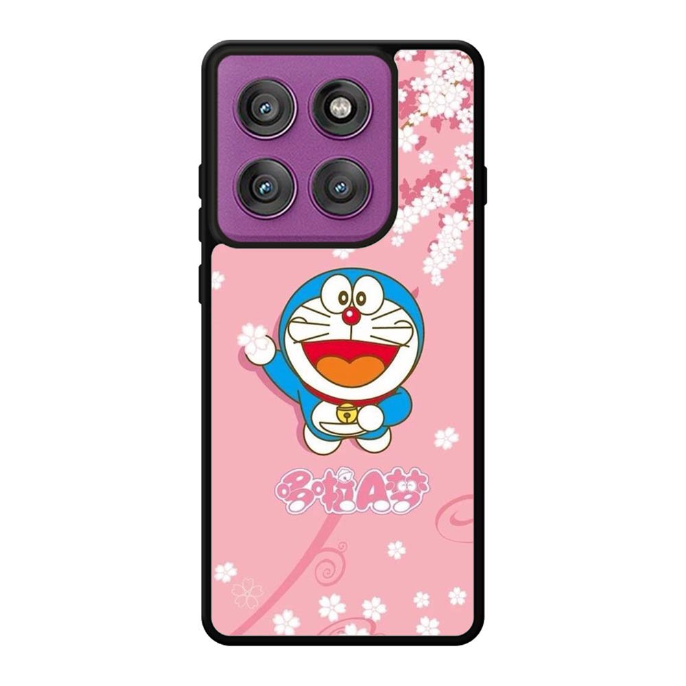 Doraemon Pink Sakura Summer Motorola Moto Edge 60 Pro Case QC7092