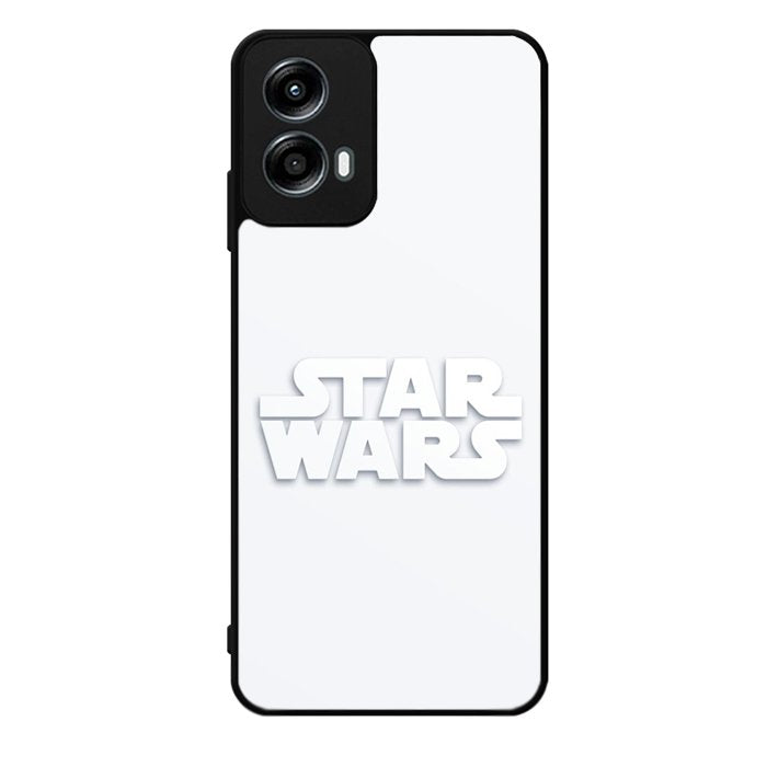 Star Wars White Motorola Moto G Play 2024 Case OV6897