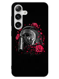 Star Wars Kylo Ren Helmet and Roses Samsung Galaxy S24 5G Case