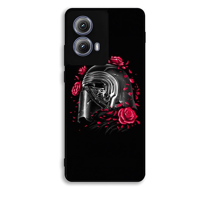 Star Wars Kylo Ren Helmet and Roses Motorola Moto Edge 2024 Case OV6597