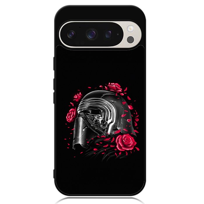 Star Wars Kylo Ren Helmet and Roses Google Pixel 9 Pro XL Case