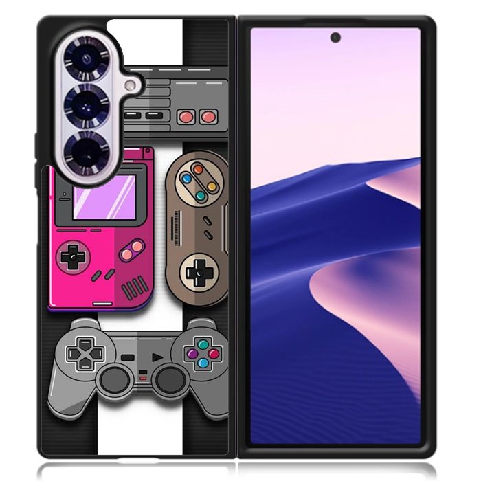 Retro Game Samsung Galaxy Z Fold 7 Case OV6924