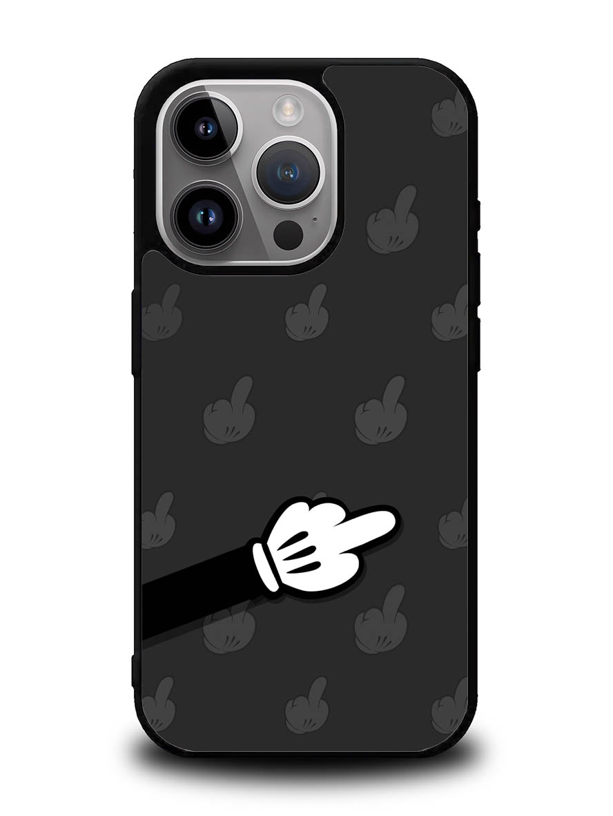 Bad Finger Mickey Mouse iPhone 16 Pro Max Case QC3963