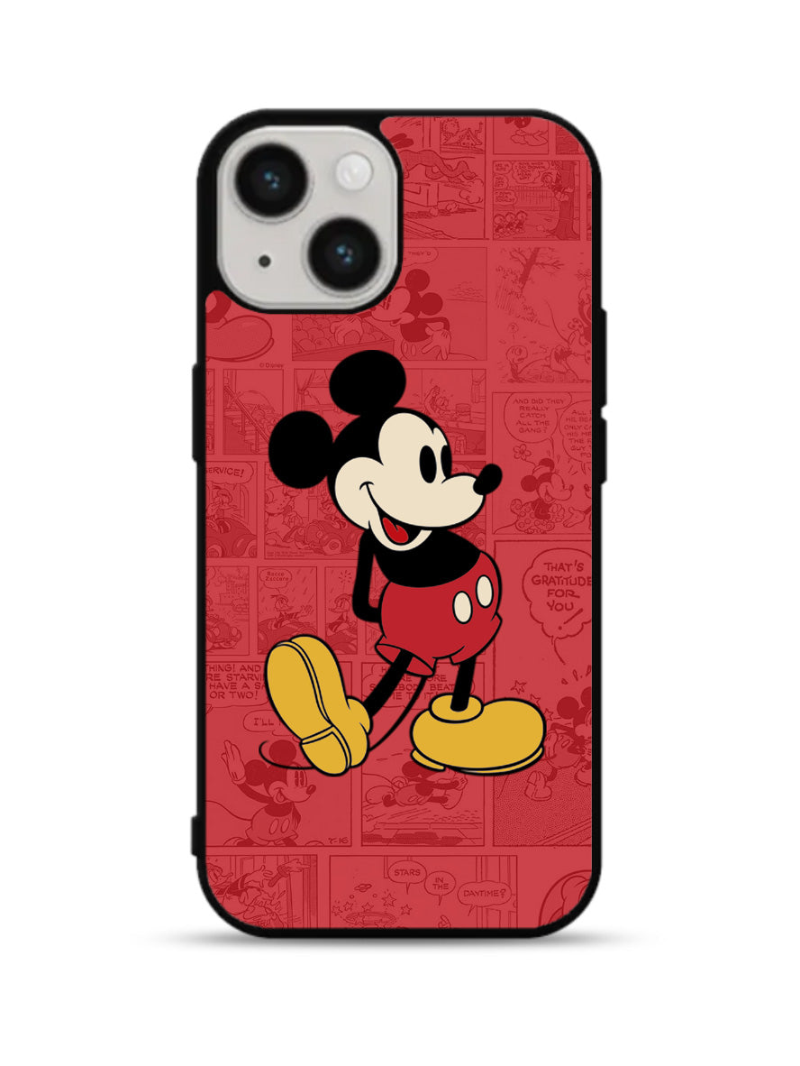 Mickey Mouse Comic iPhone 15 Plus Case