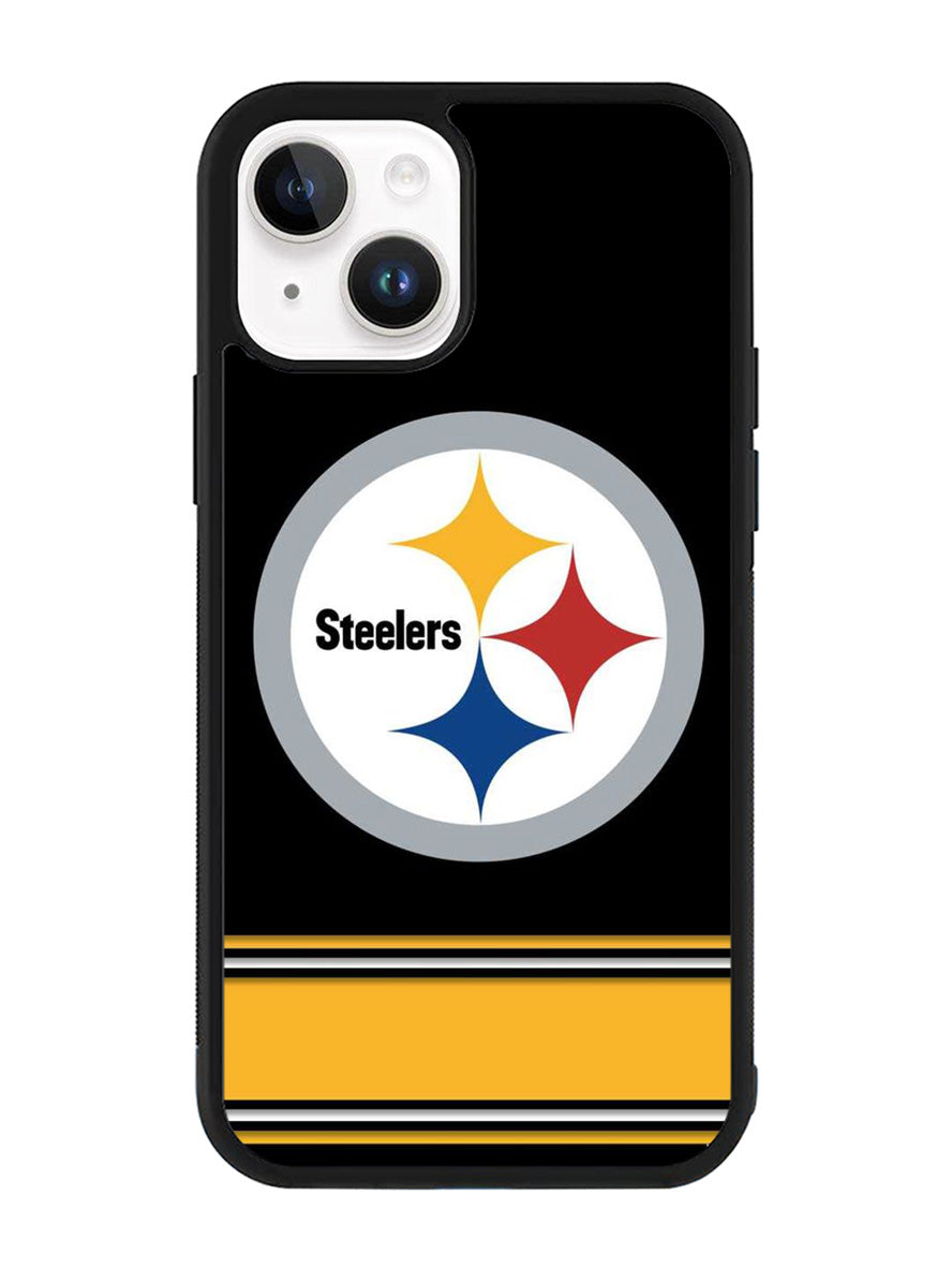 Pittsburgh steelers Logo Strip iPhone 15 Case OV2883