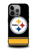 Pittsburgh Steelers Logo Strip iPhone 15 Pro Case