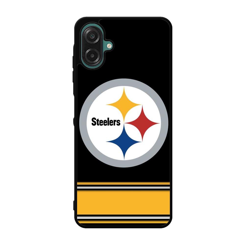 Pittsburgh Steelers Logo Strip Samsung Galaxy A07 Case
