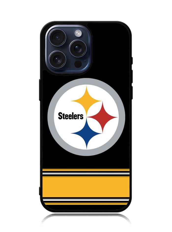 Pittsburgh steelers Logo Strip iPhone 15 Pro Max Case OV2883