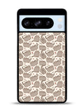 Pusheen The Cat Pattern Google Pixel 8 Pro Case QC6949