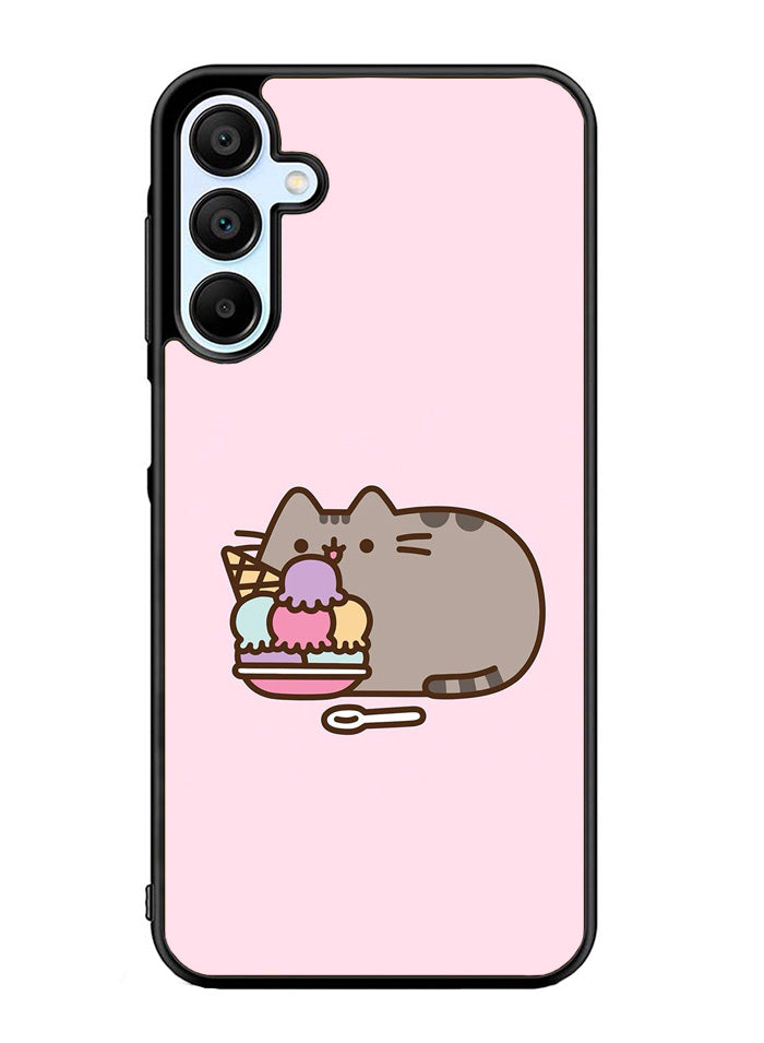 Pusheen The Cat Ice Cream Samsung Galaxy A35 5G Case OV6946