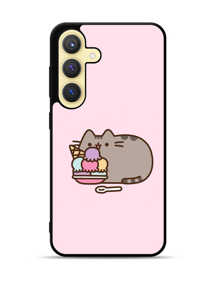 Pusheen The Cat Ice Cream Samsung Galaxy S23 Plus 5G , Samsung Galaxy S23+ 5G Case QC6946