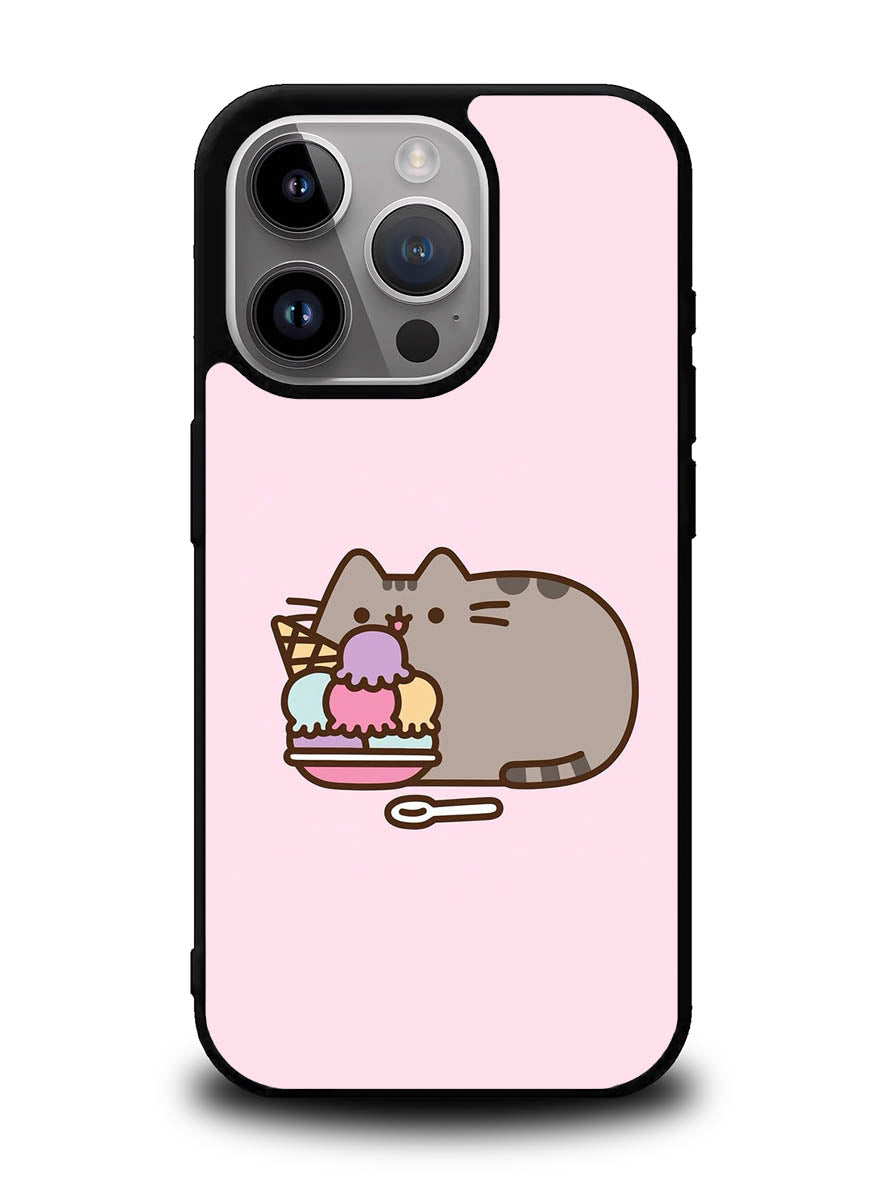 Pusheen The Cat Ice Cream iPhone 14 Pro Case QC6946