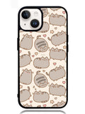 Pusheen The Cat Pattern iPhone 14 Plus Case OV5503