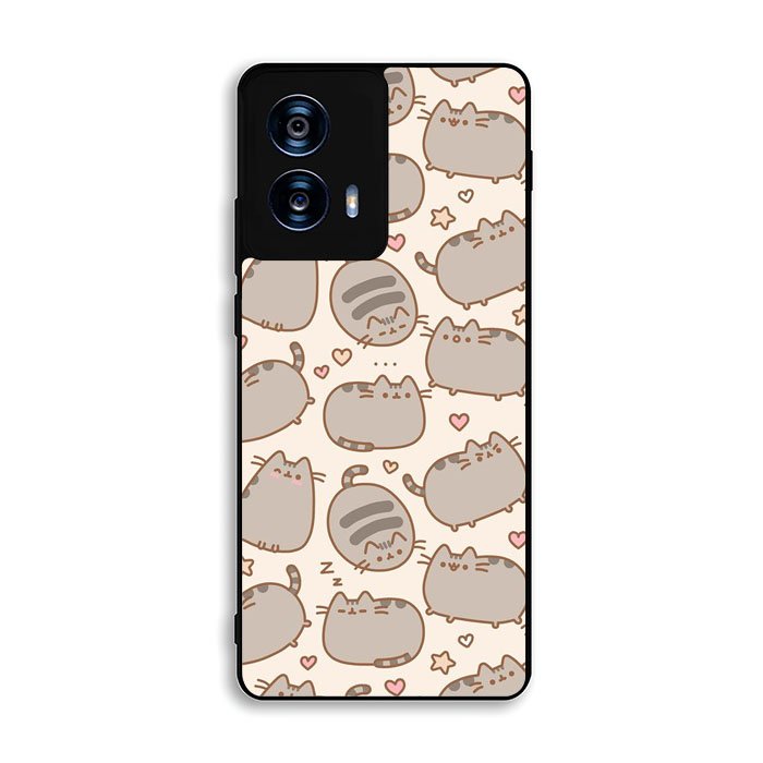 Pusheen The Cat Pattern Motorola Moto G Power 5G 2024 Case OV6622