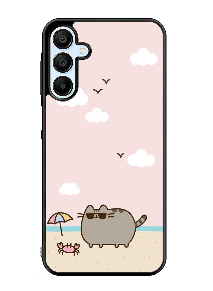 Pusheen The Cat Cool Summer Samsung Galaxy A35 5G Case OV6933