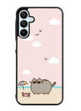 Pusheen The Cat Cool Summer Samsung Galaxy A35 5G Case OV6933