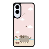 Pusheen The Cat Cool Summer Samsung Galaxy S25 Edge 5G Case OV6933