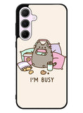 Pusheen The Cat Very Busy Samsung Galaxy A55 5G Case