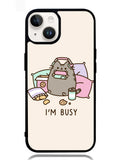 Pusheen The Cat Very Busy iPhone 14 Case OV0983