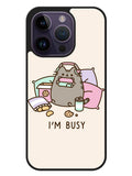 Pusheen The Cat Very Busy iPhone 14 Pro Max Case OV0983