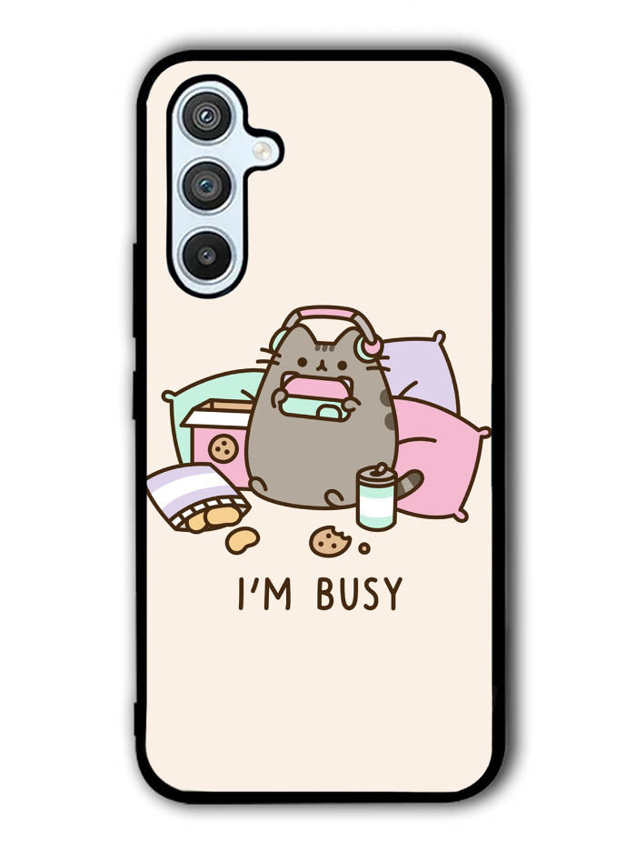 Pusheen The Cat Very Busy Samsung Galaxy A54 5G Case