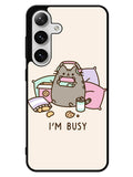 Pusheen The Cat Very Busy Samsung Galaxy S24 5G Case