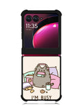Pusheen The Cat Very Busy Motorola Moto Razr Plus 2023 , Moto Razr+ 2023 Case