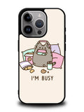 Pusheen The Cat Very Busy iPhone 16 Pro Case