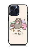 Pusheen The Cat Very Busy iPhone 15 Pro Max Case OV2780