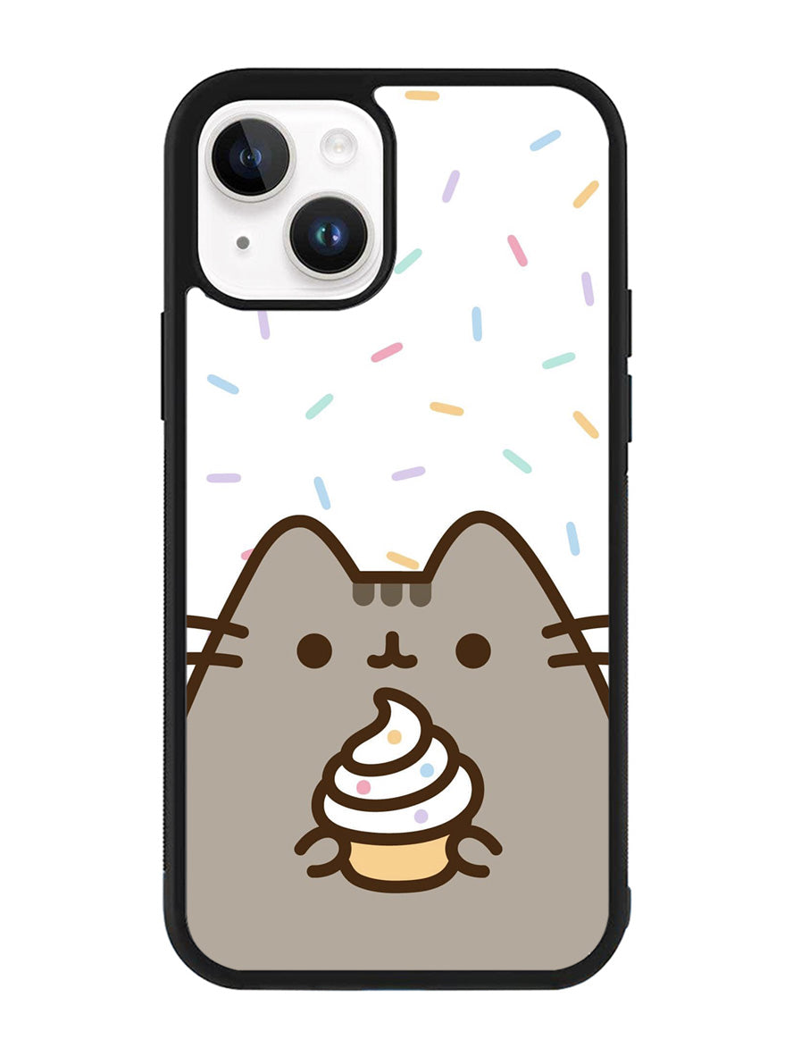 Pusheen The Cat Rainbow Cupcakes iPhone 15 Plus Case OV2777