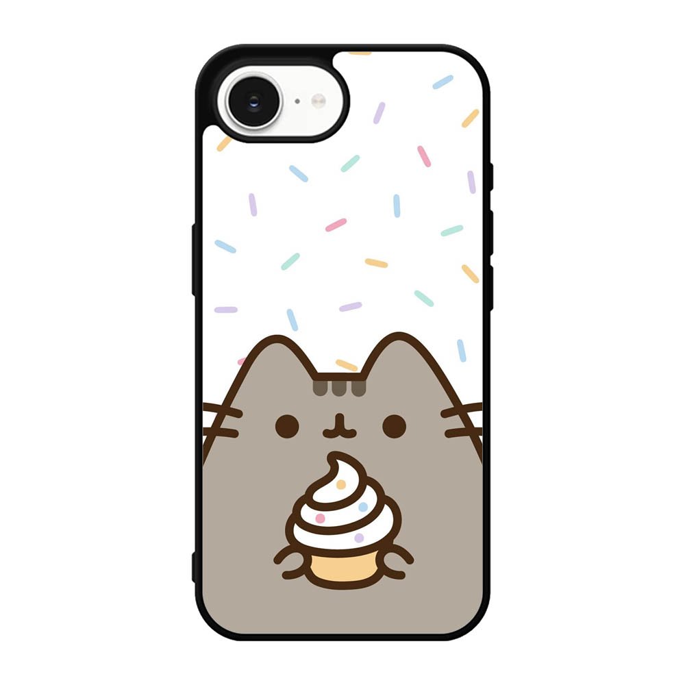 Pusheen The Cat Rainbow Cupcakes iPhone 17e Case