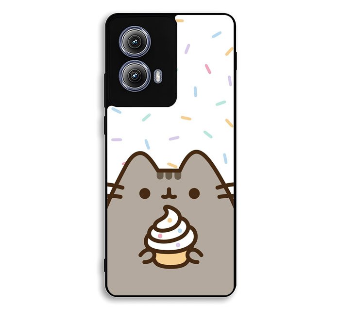 Pusheen The Cat Rainbow Cupcakes Motorola Moto Edge 2024 Case OV6717